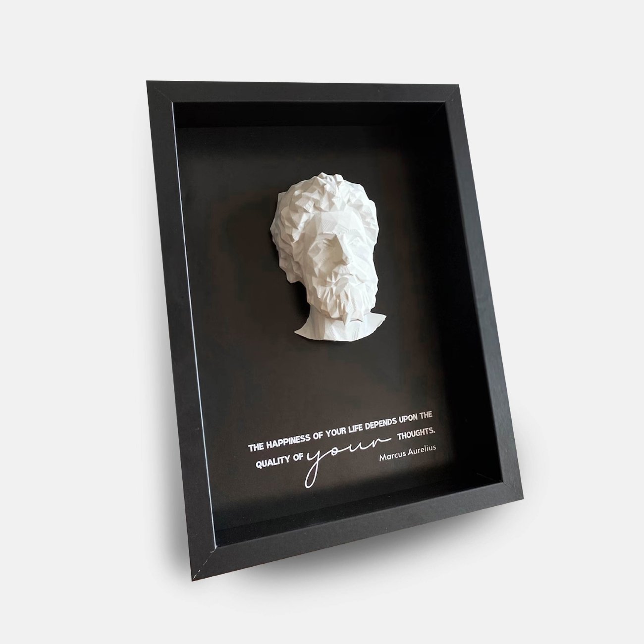 3D Print Art: Marcus Aurelius - StoicWisdom